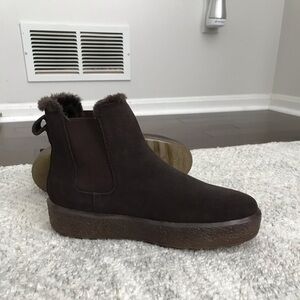 MADEWELL The Toasty Chelsea Boot!
